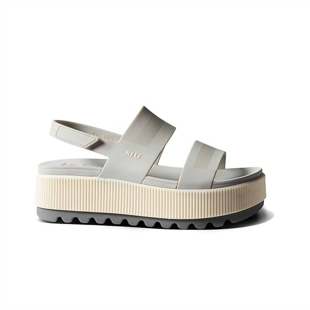 NEW REEF women's water vista higher sandal in fog